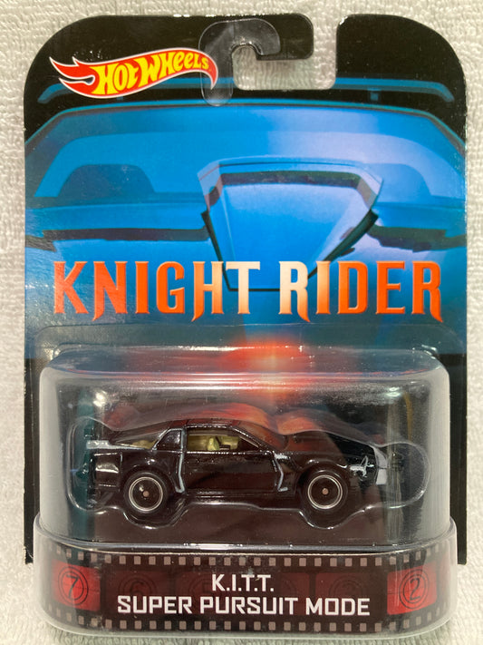 K.I.T.T. Super Pursuit Mode | Knight Rider | Hot Wheels Retro Entertainment