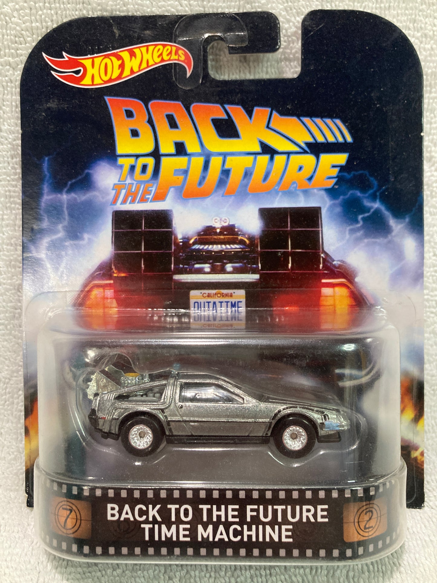 Back to the Future Time Machine | Hot Wheels Retro Entertainment