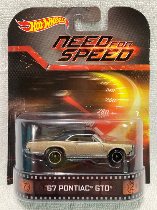 1967 Pontiac GTO | Need for Speed | Hot Wheels Retro Entertainment