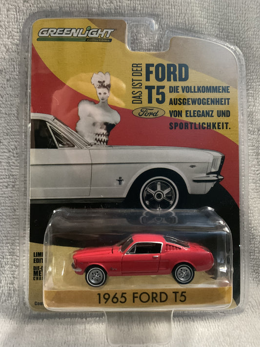 1965 Ford T5 Mustang | Hobby Exclusive | Greenlight