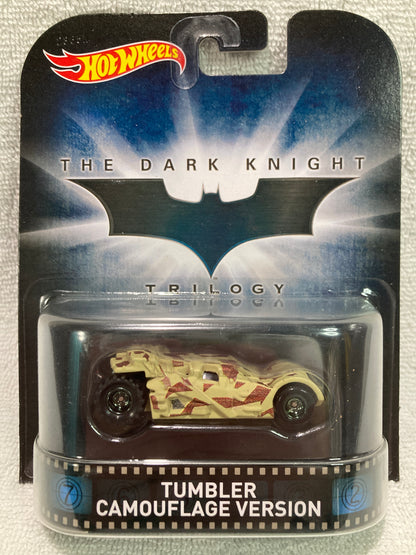 Tumbler Camouflage Version | The Dark Knight Trilogy | Hot Wheels Retro Entertainment