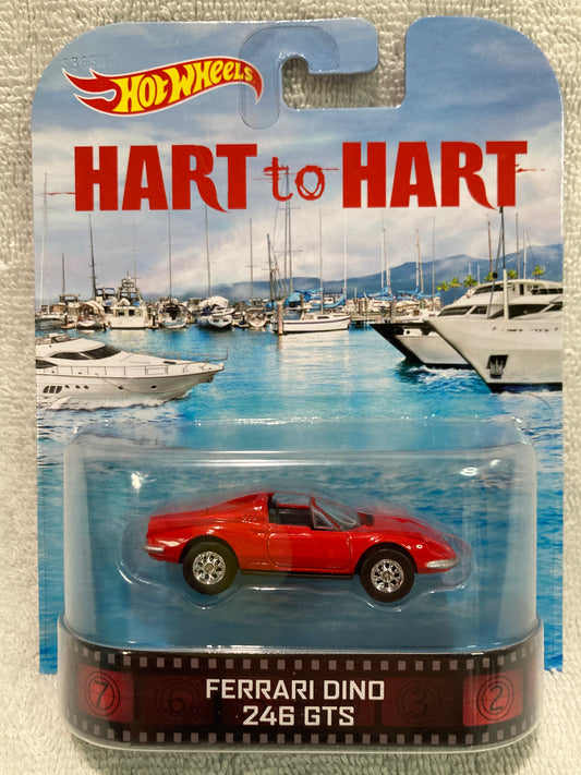 Ferrari Dino 246 GTS | Hart to Hart | Hot Wheels Retro Entertainment