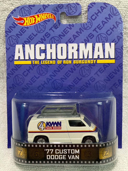 '77 Custom Dodge Van | Anchorman | Hot Wheels Retro Entertainment