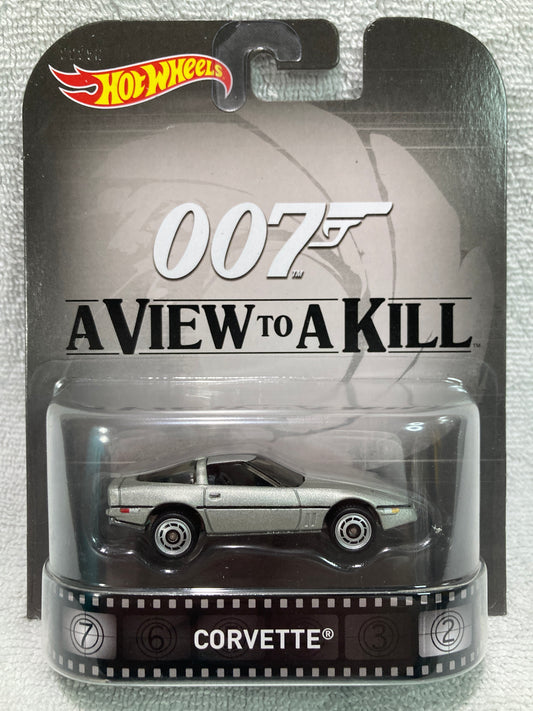 Corvette | James Bond A View to Kill | Hot Wheels Retro Entertainment