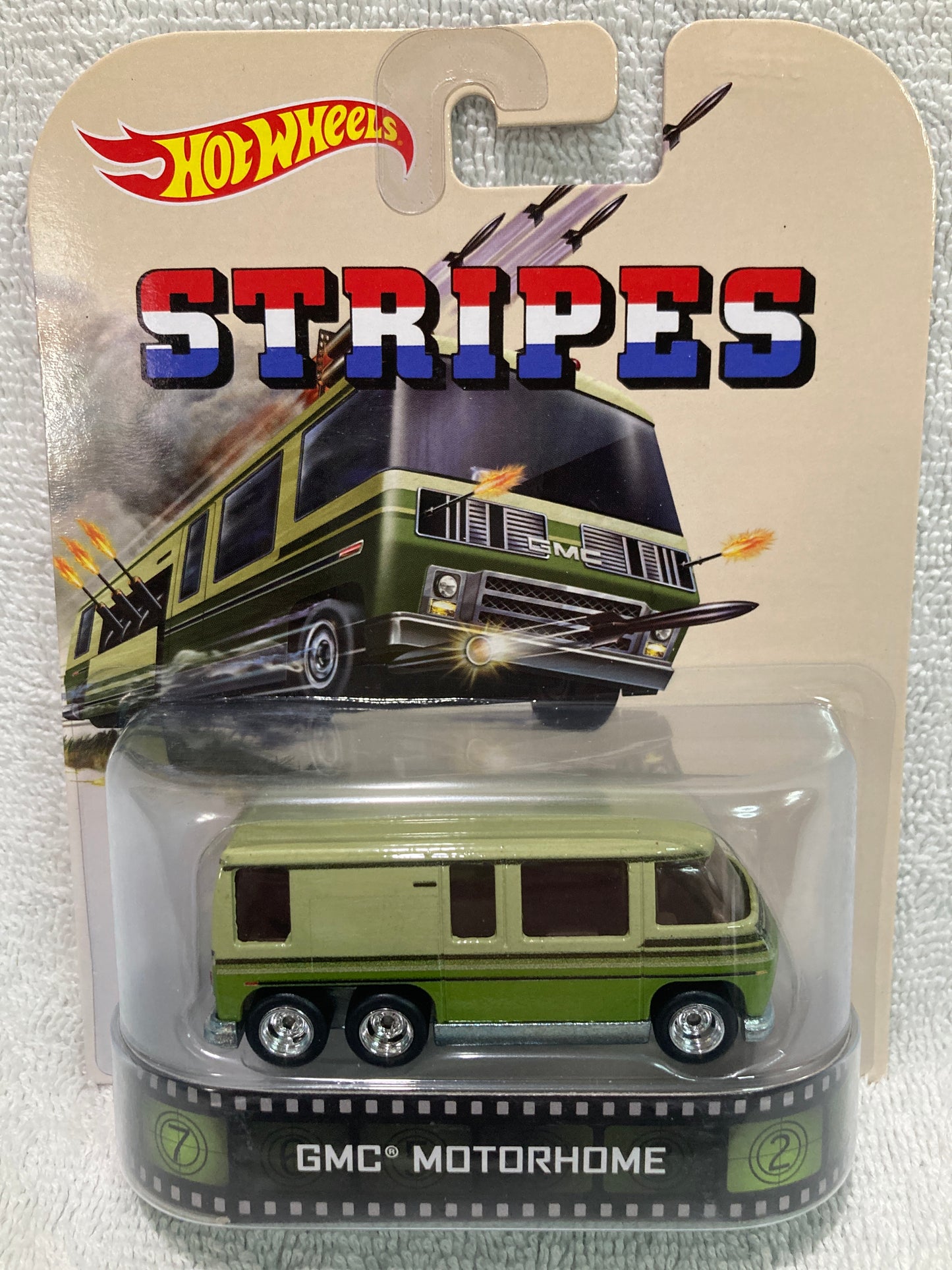 GMC Motorhome | STRIPES | Hot Wheels Retro Entertainment