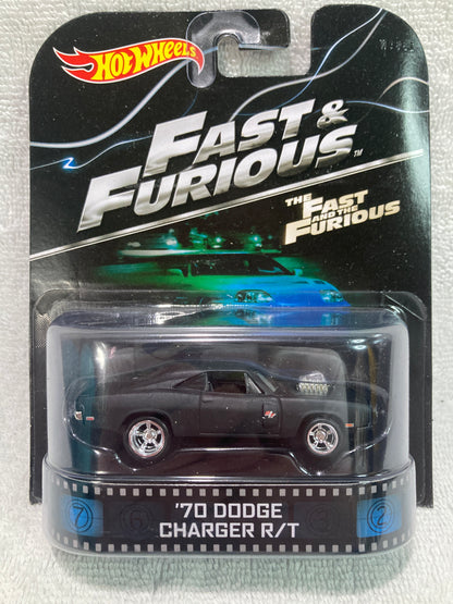 '70 Dodge Charger R/T | The Fast and The Furious | Hot Wheels Retro Entertainment