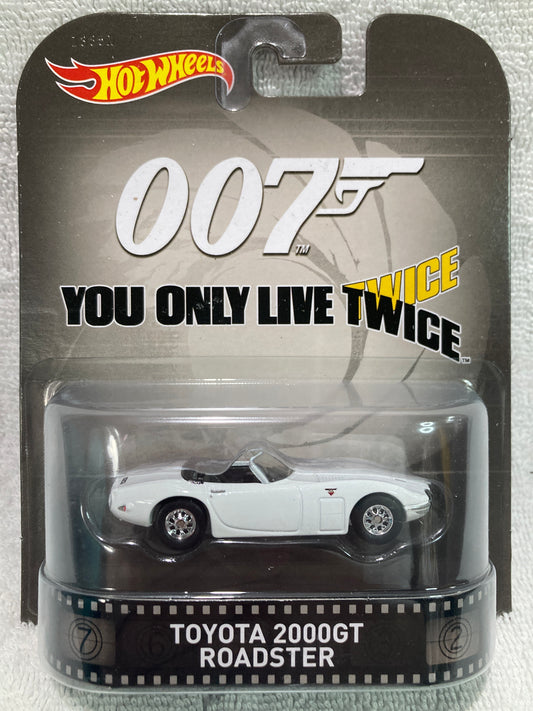 Toyota 2000GT Roadster | James Bond You Only LIve Twice | Hot Wheels Retro Entertainment