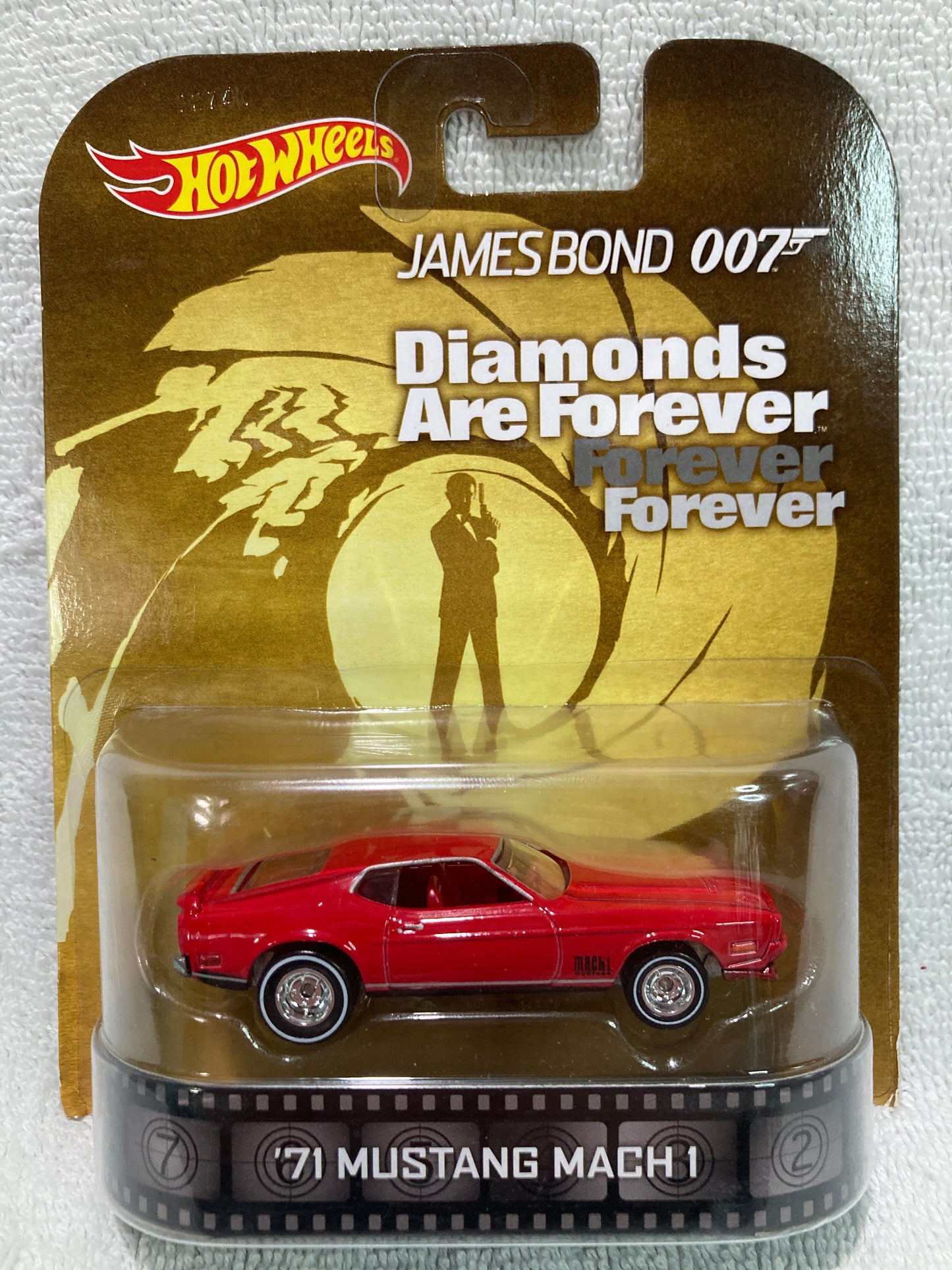 '71 Mustang Mach I | James Bond Diamonds Are Forever | Hot Wheels Retro Entertainment