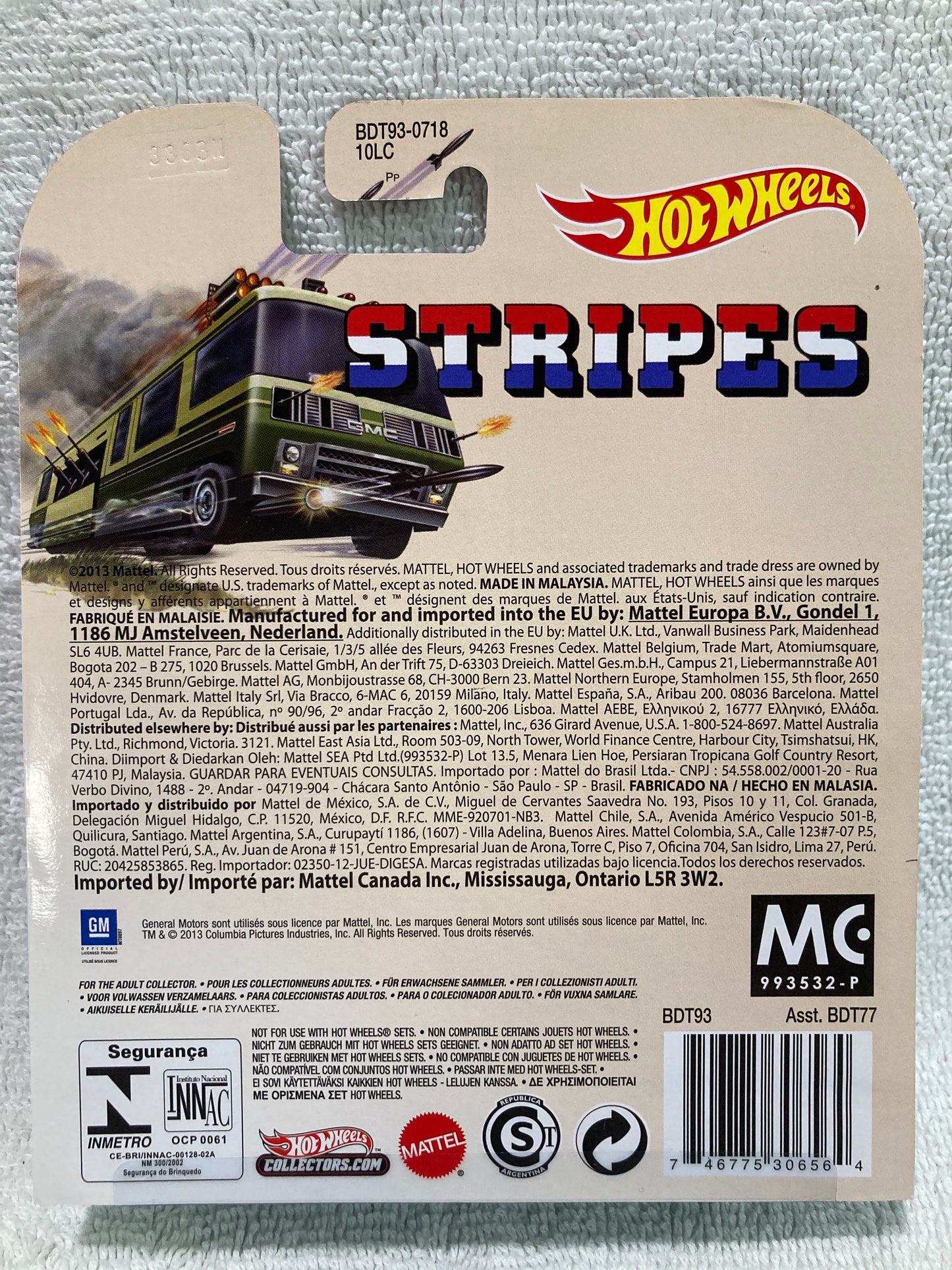 GMC Motorhome | STRIPES | Hot Wheels Retro Entertainment