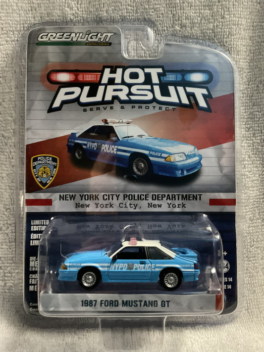 1987 Ford Mustang GT | NYPD | Hot Pursuit | Greenlight